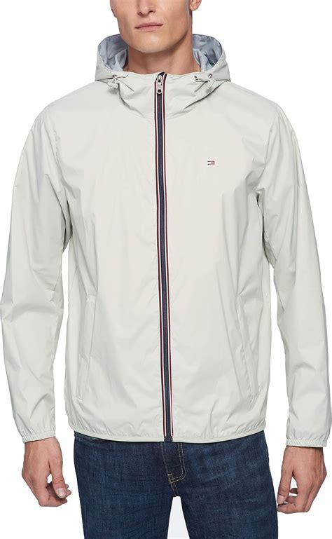 tommy hilfiger rain jacket men.